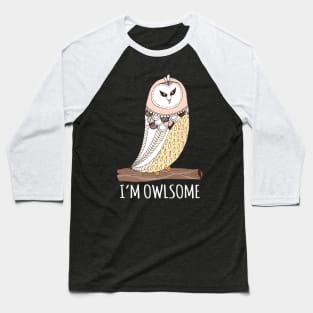 Owlsome Owls Baseball T-Shirt